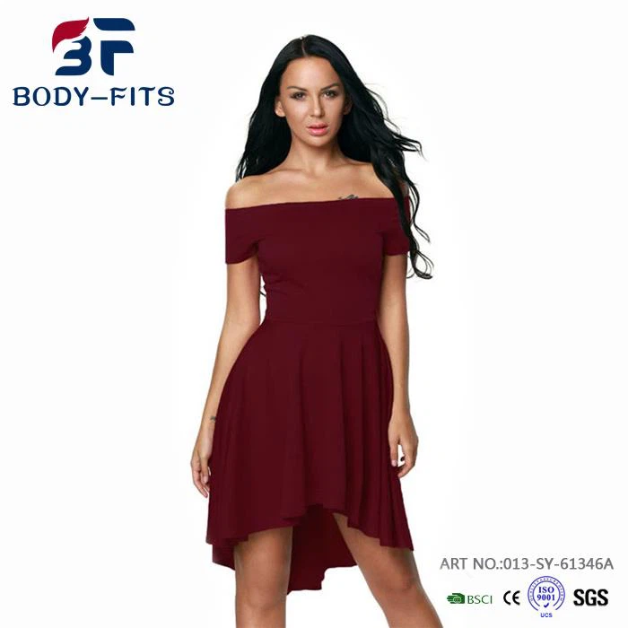 off lapa lyhythihainen mekko